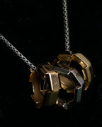 "GUCCI" Link to Love collection silver necklace