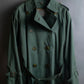 "BURBERRYS" Military detail oversized belted trench coat