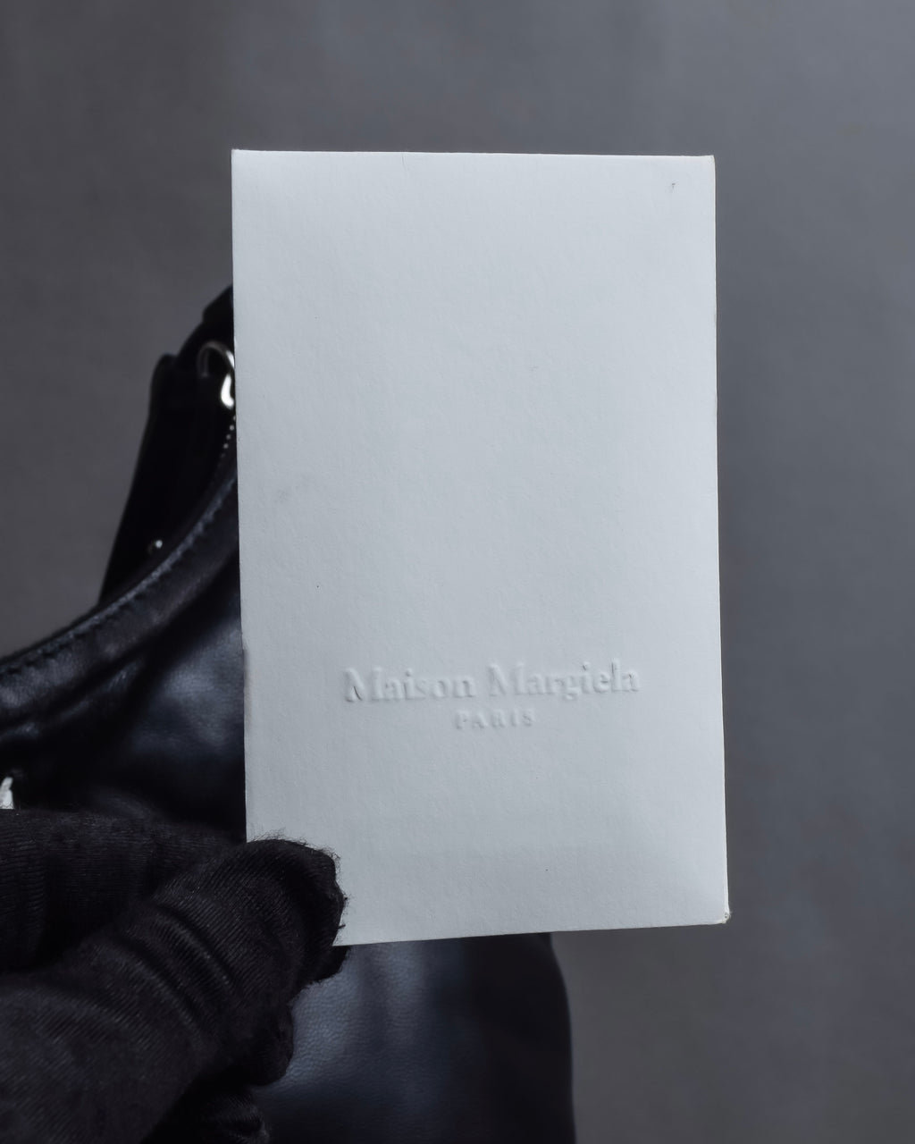 "MAISON MARGIELA" Glam Slam black one shoulder bag