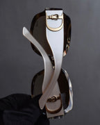 "Christian Dior" Tortoiseshell buckle detail sunglasses