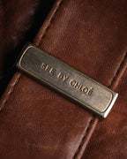 “See By Chloé” 2010’s soft grained leather shoulder bag