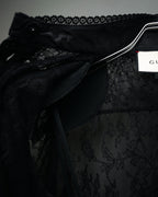 -SPECIAL- “GUCCI“ 2017-18 Fall winter lace bow blouse