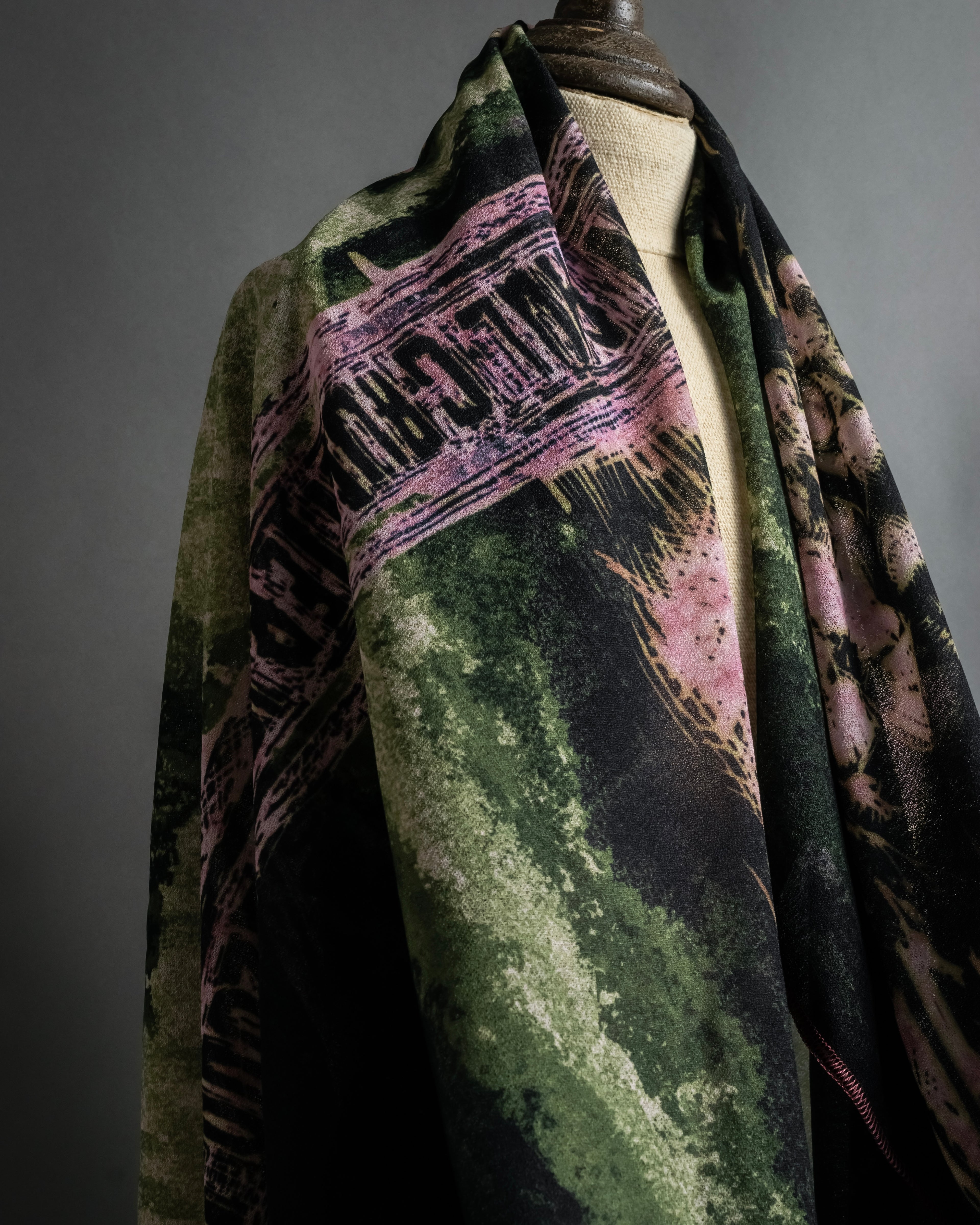 “Jean Paul Gaultier” Printed portrait large scarf