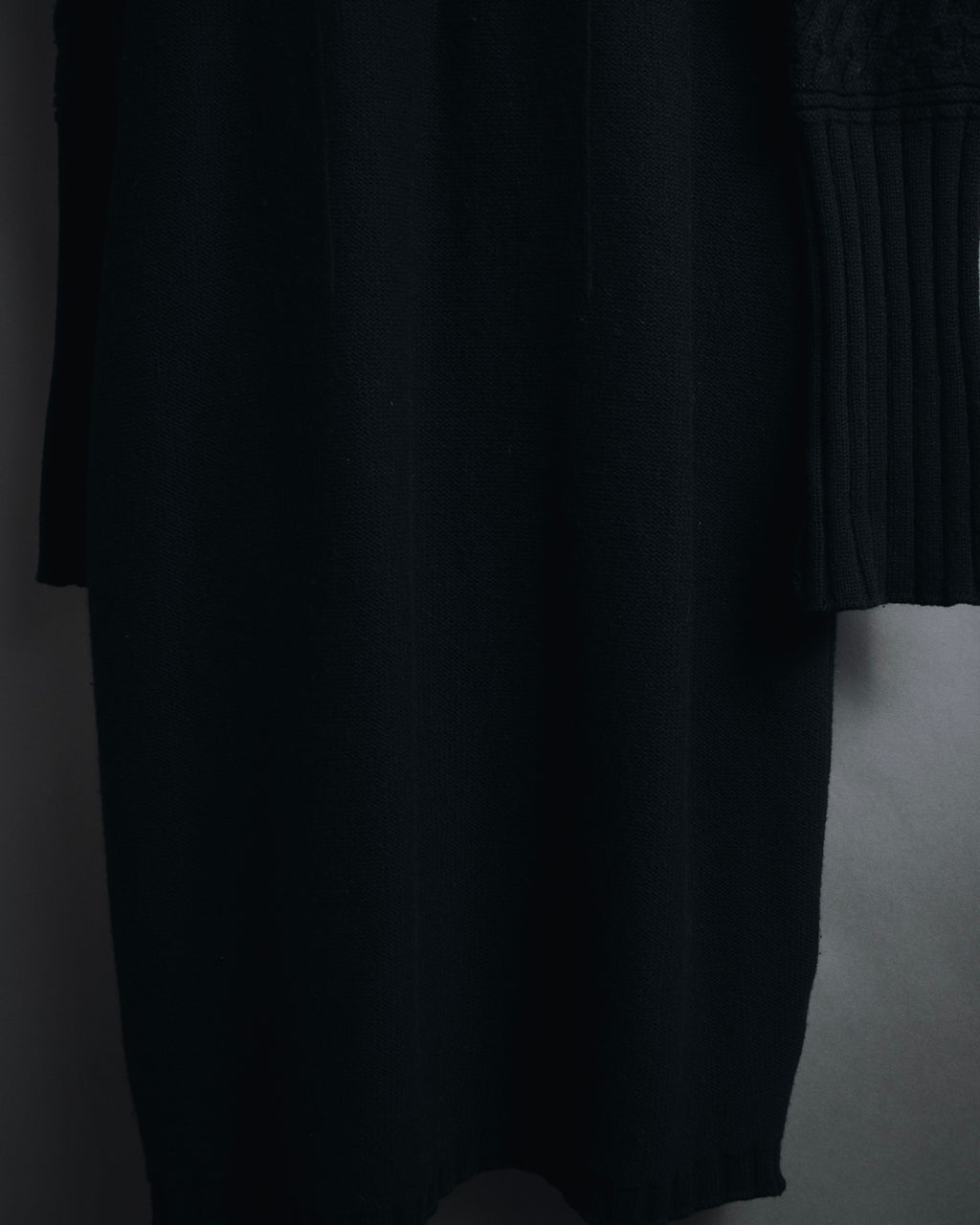 "SONIA RYKIEL" Textured knit button-front long cardigan
