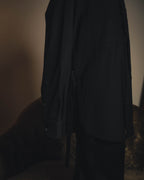 -SPECIAL- “VALENTINO” 2020-21 belted oversized wool-blend shirt
