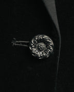 –SPECIAL– “Yves Saint Laurent” 90’s-00’s Velvet tuxedo tailored jacket