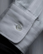 "COMME des GARCONS
HOMME" 90's Keiichi Tanaka design striped shirt