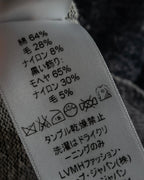 "CELINE" Inside-out stitching design knit pullover