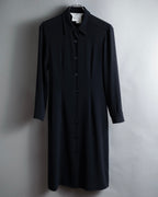 "Max Mara" 90's Refined design long shirt dress