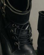 “COMME des GARÇONS HOMME”
00’s-10’s Double buckle leather combat boots