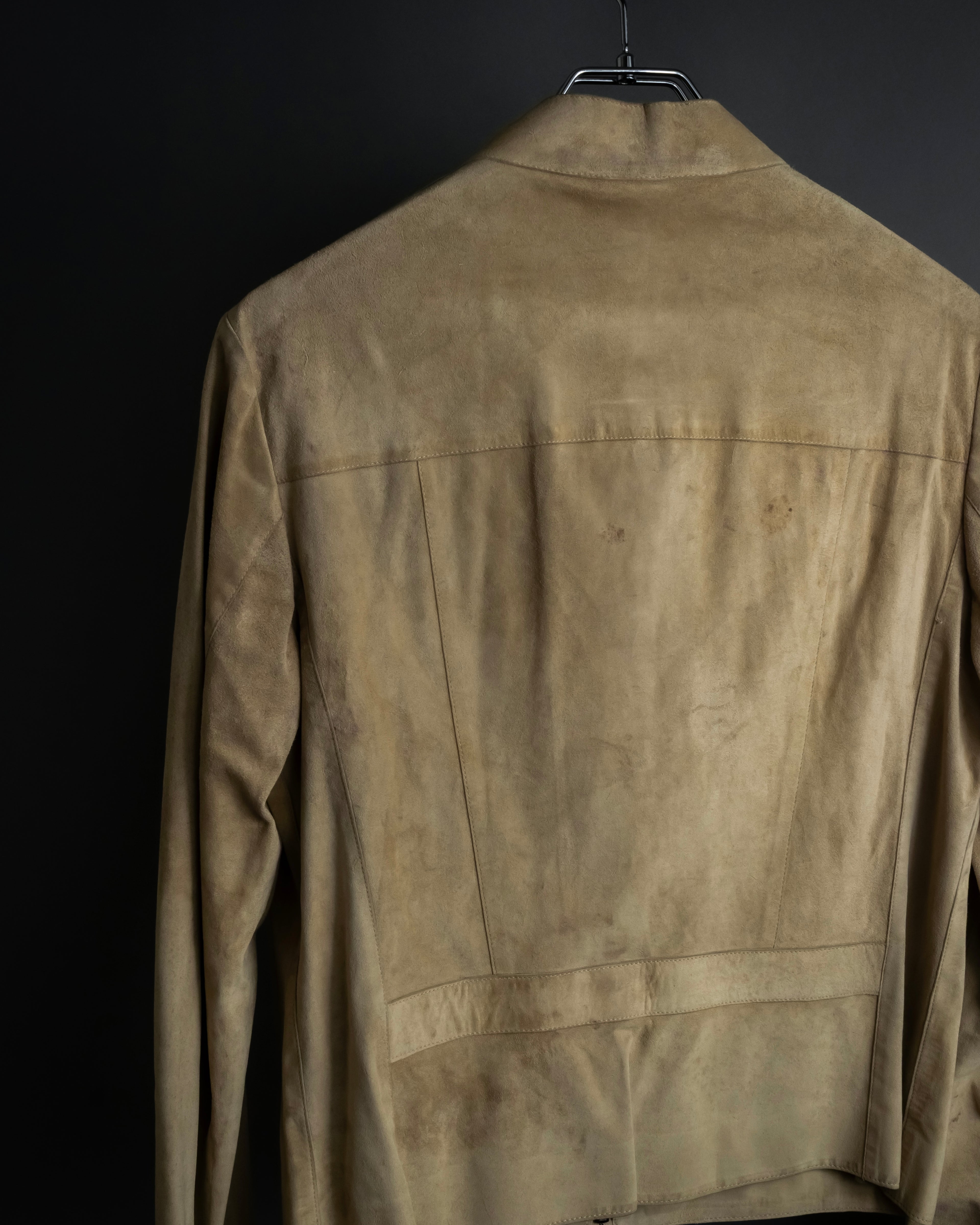 "GUCCI" Sand beige suede set up