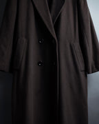 "Vintage 100% pure cashmere long chester coat"