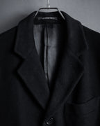 "FENDI" 80's-90's Classic cashmere long chester coat