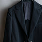 "Y's" Chain fastening design peak lapel short length tailored jacket