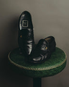 "Christian Dior" 80's-90's Braided leather loafers