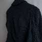 "ISSEY MIYAKE me" Textured material shawl collar short length jacket