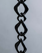 "YVES SAINT LAURENT" Twisted details mode style necklace