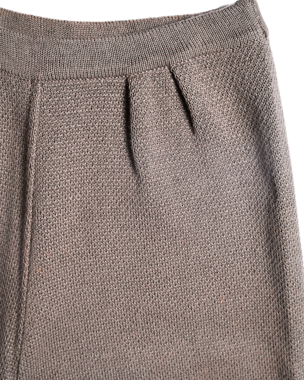 GIVENCHY/ 2 Tuck Knit Casual Shorts Beige