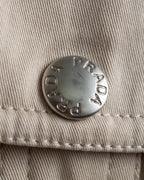 "PRADA" Military detail cotton jacket