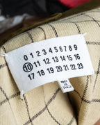 "MAISON MARGIELA" 20AW reconstructed tulle docking trench coat