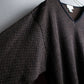 "Vintage chepron striped fine merino wool knit pullover"