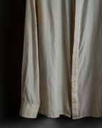 "Maison Martin Margiela" 2010SS triple layer folded fly front shirt