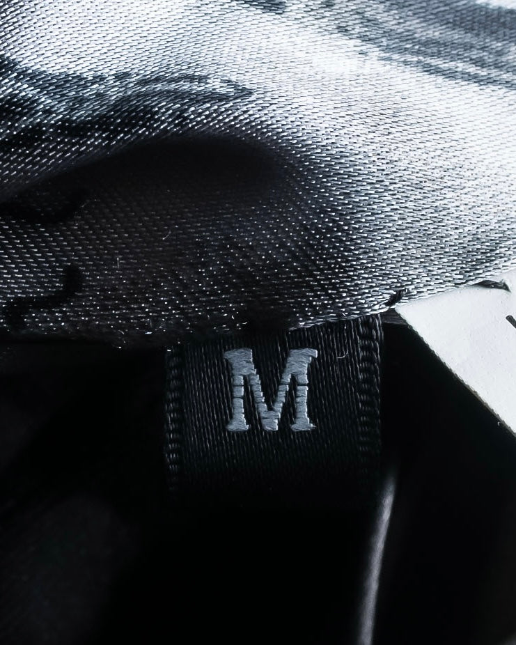 "HERMITAGE" Box silhouette double zipper fur blouson