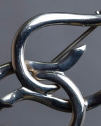 "Tiffany&Co" 1987 Leaf motif silver925 brooch