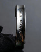 "Tiffany&Co" 1837 collection sterling silver cuff bangle