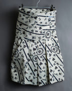 “BALENCIAGA” Number pattern designed shorts