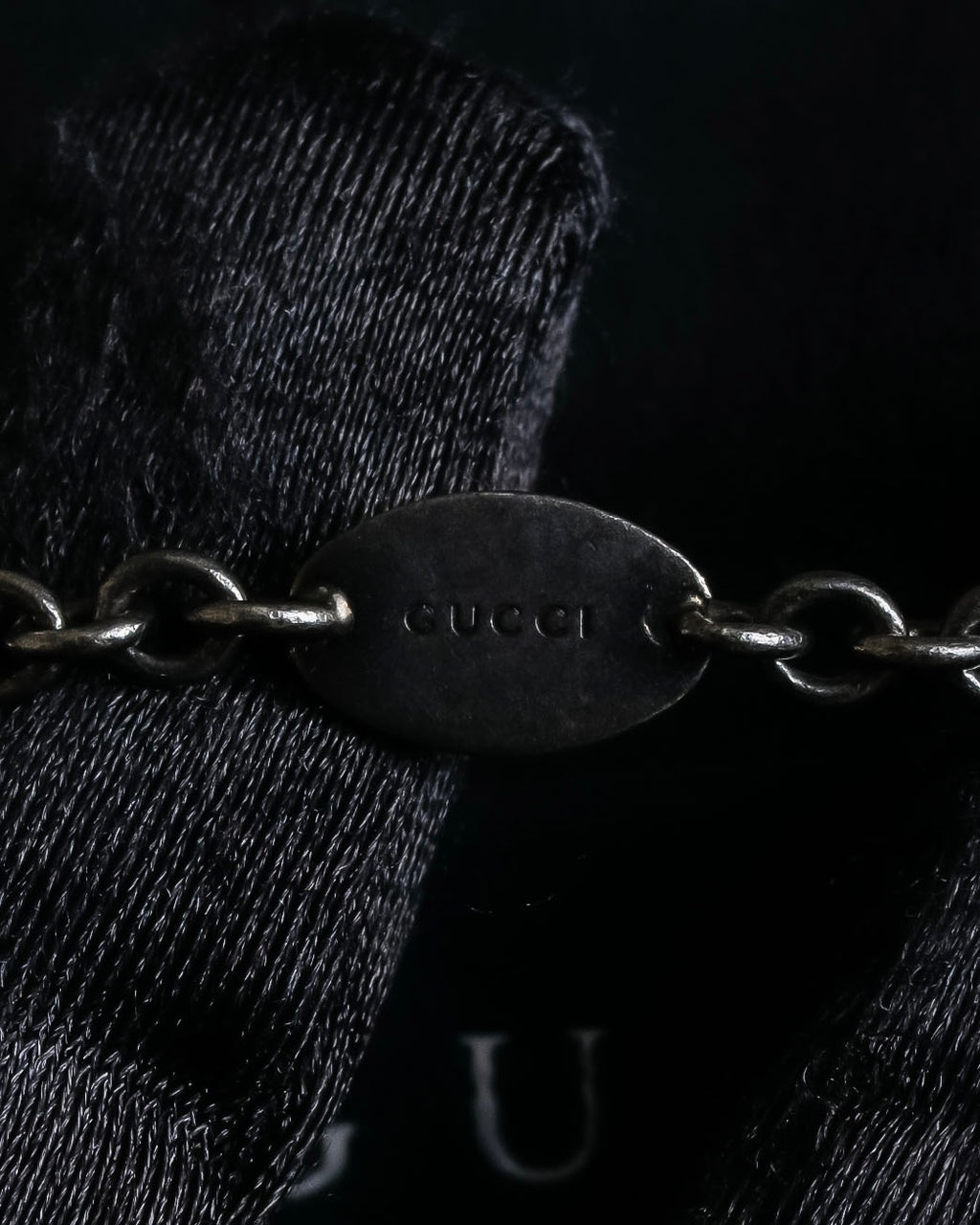 "GUCCI" Balloon draping design zip-up silk blouson