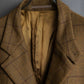 "THE HOUSE OF BRUAR" Check pattern out pocket design 2way tailored jacket