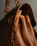 "Yves Saint Laurent" 00's-10's Structured leather shoulder bag