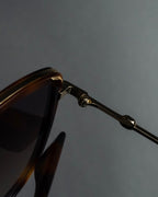 "GUCCI" Square butterfly over-frame sunglasses
