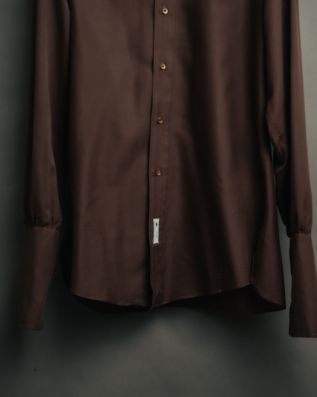 -MOOD Vintage Collections-
70’s-80’s Long point collar dress shirt