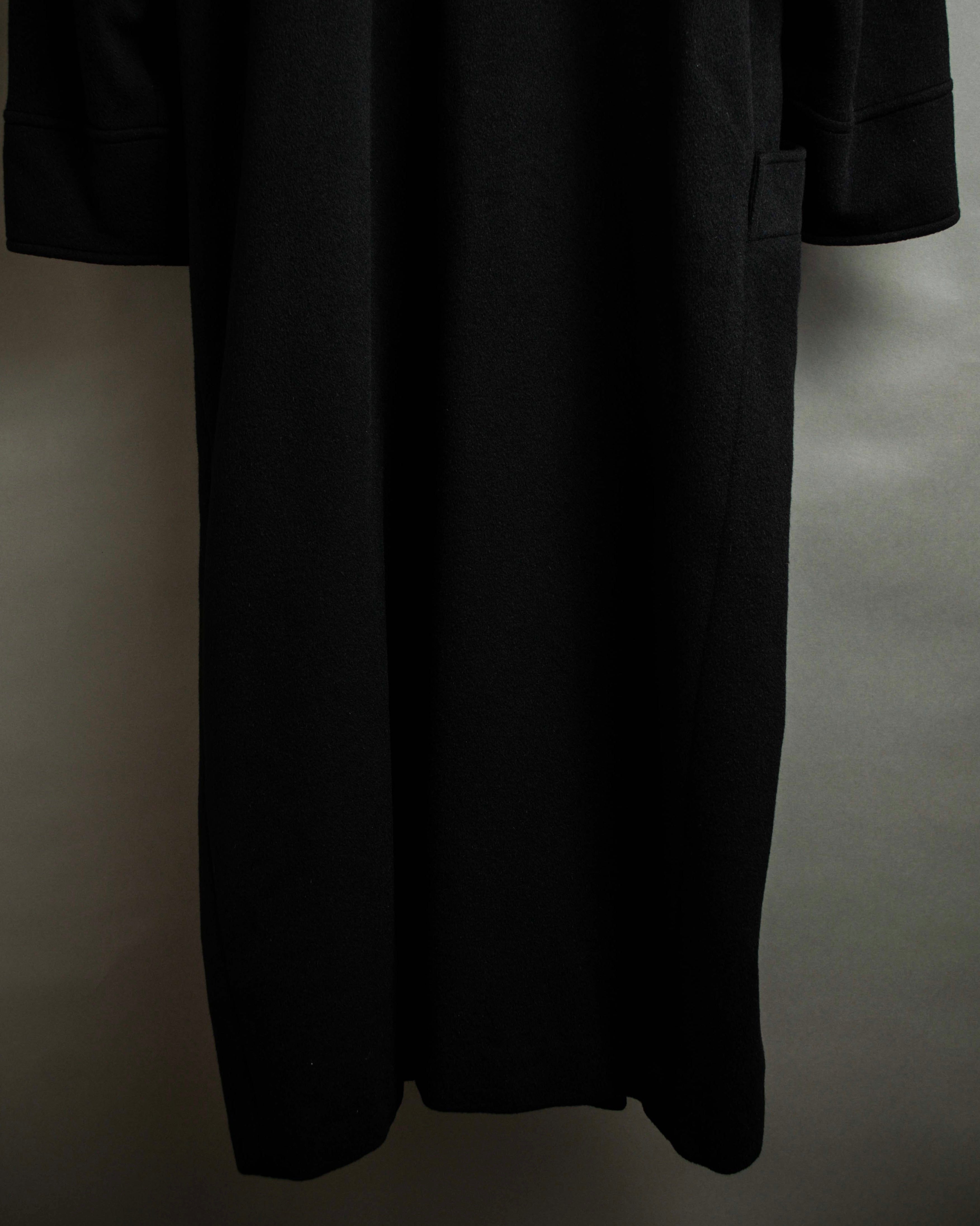 "Chloe" Peak lapel classically tailored chester coat