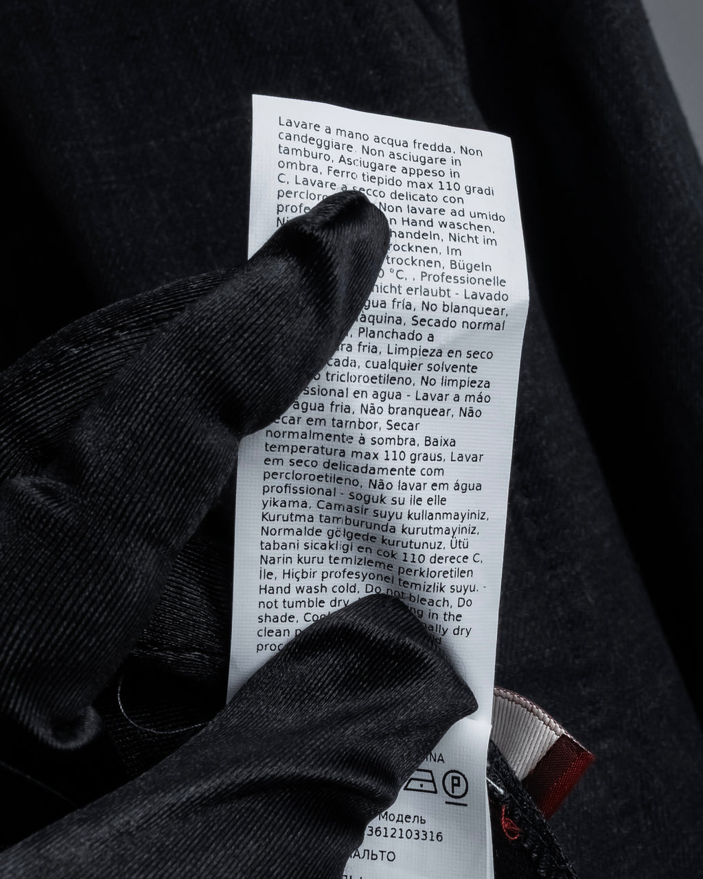 "Max Mara Studio" Straight fitting single-piece long coat