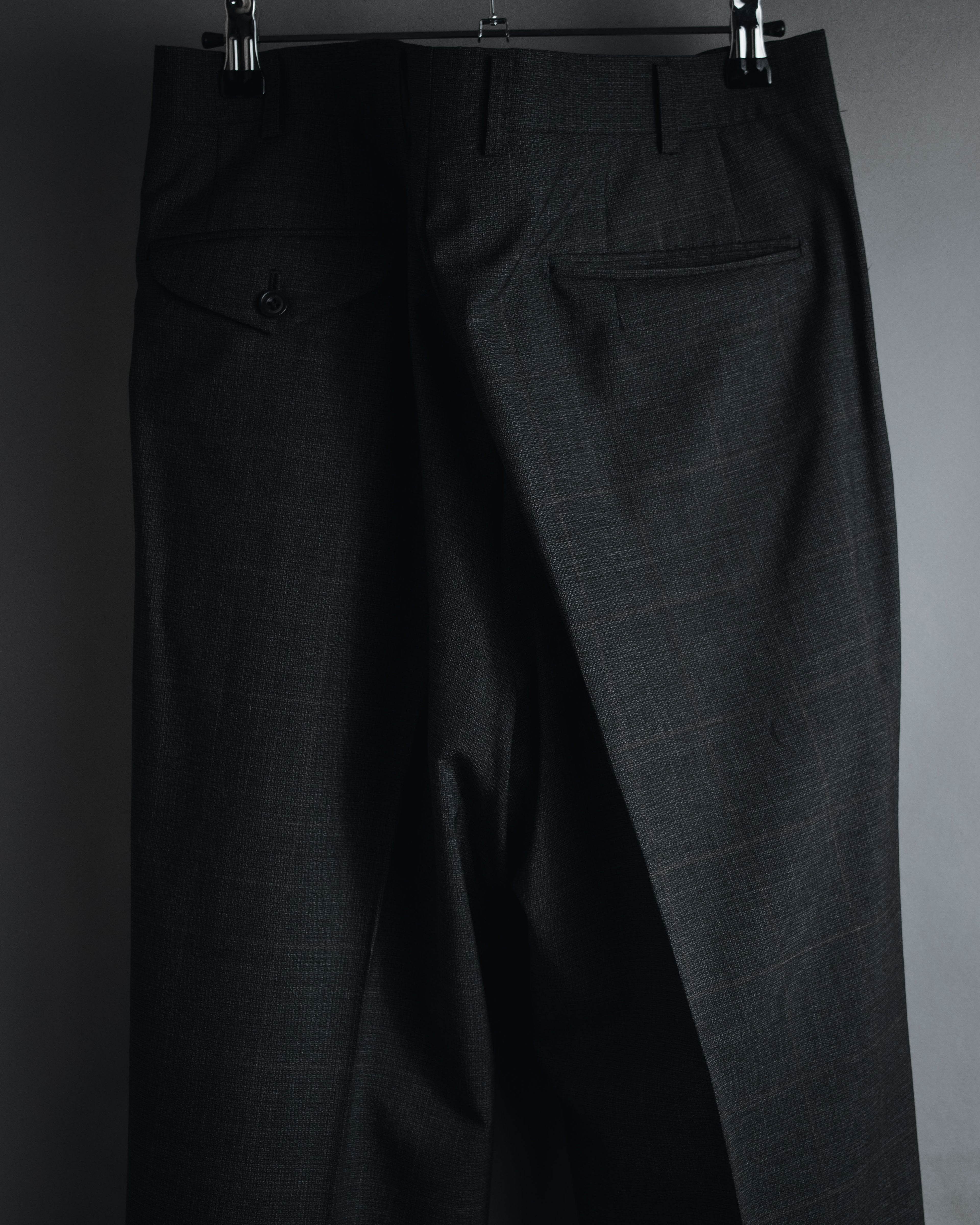 "Burberrys" 90’s double-breasted peak lapel suit set-up