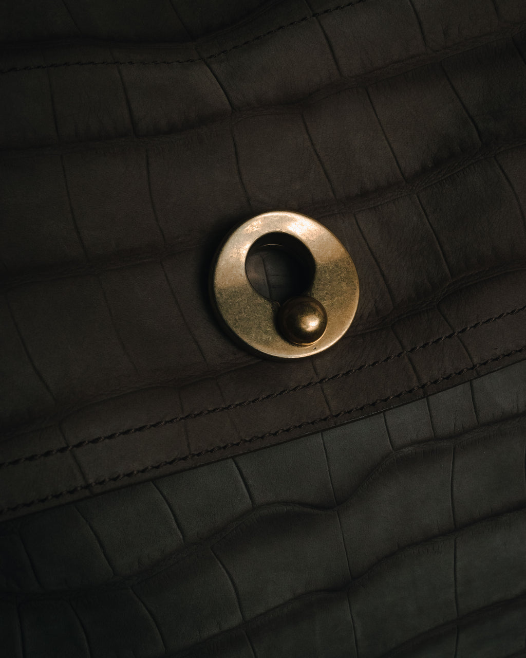 –SPECIAL– "YVES SAINT LAURENT"
2008-2012 Croc embossed suede muse two bag