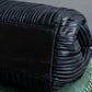 "GIANNI VERSACE" Random pleated medusa motif one handle bag