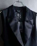"MCQ Alexander McQueen" Flared silhouette cutting design tailored gilet