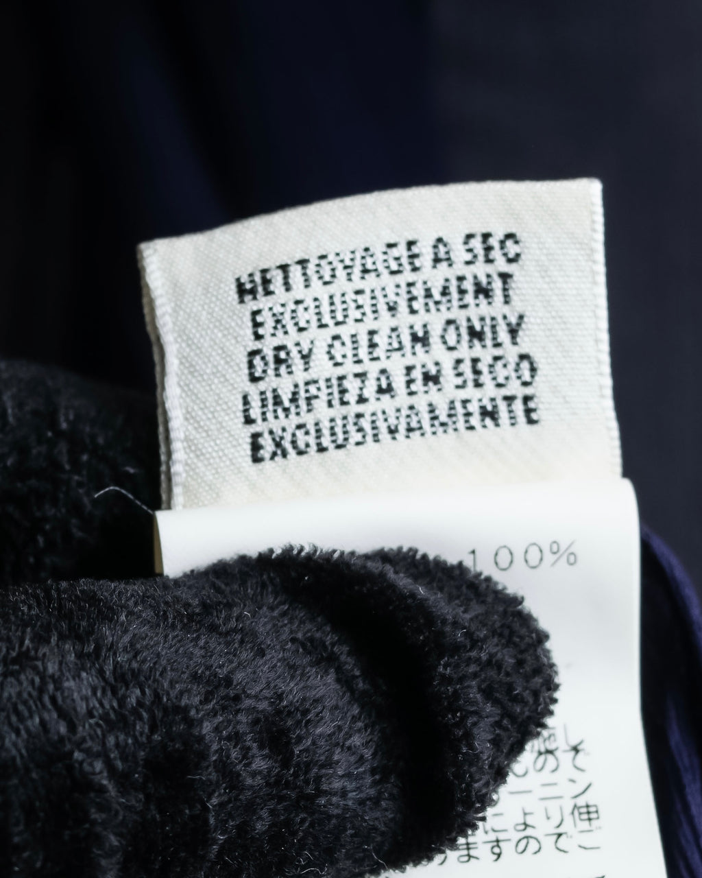 "HERMES" Bowtie detail balloon sleeve sheer pullover