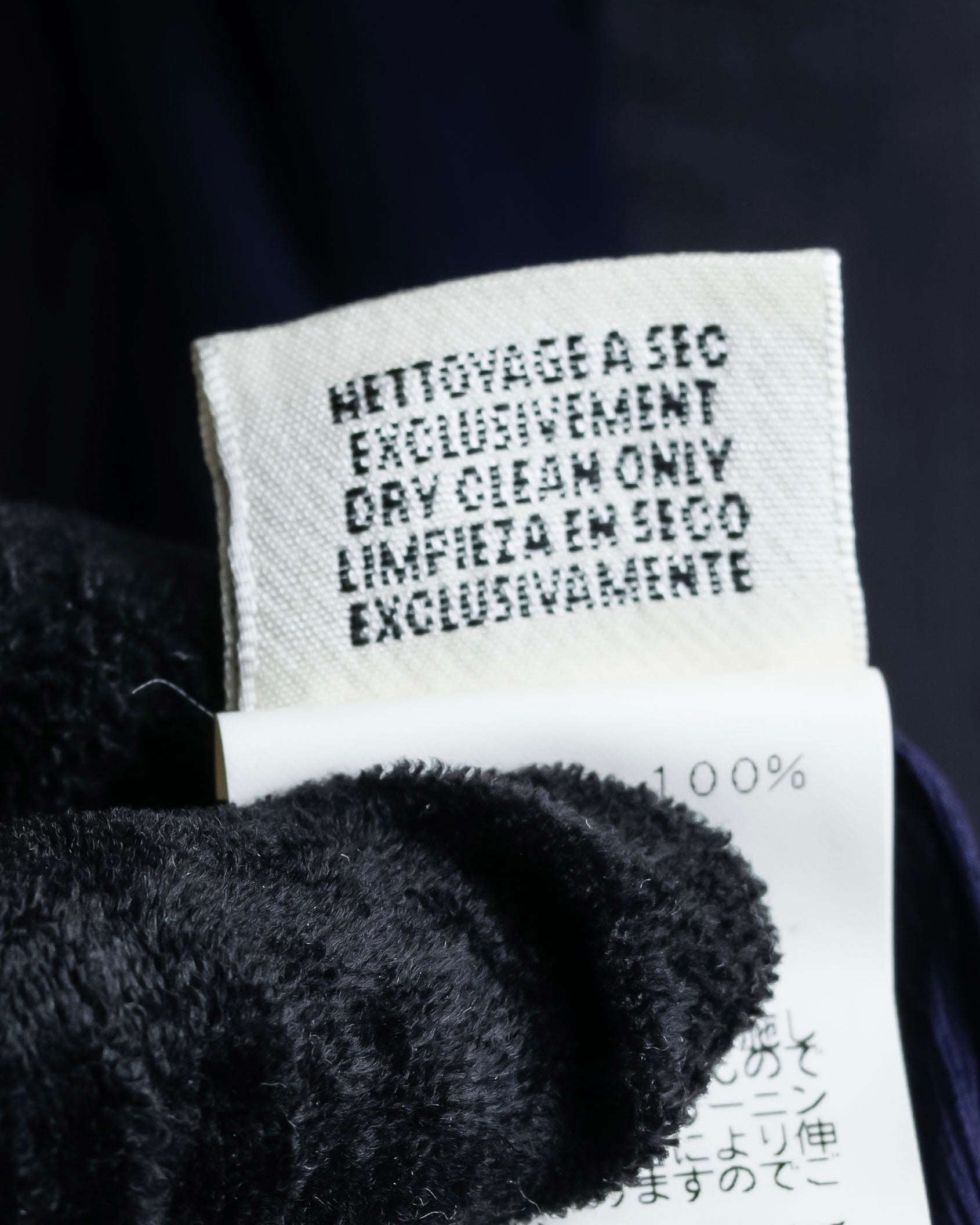 "HERMES" Bowtie detail balloon sleeve sheer pullover