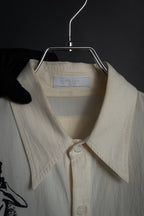 "PRADA" 22SS Sea fable motif print oversized shirt