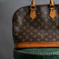 "LOUIS VUITTON" Alma series monogram pattern one handle bag