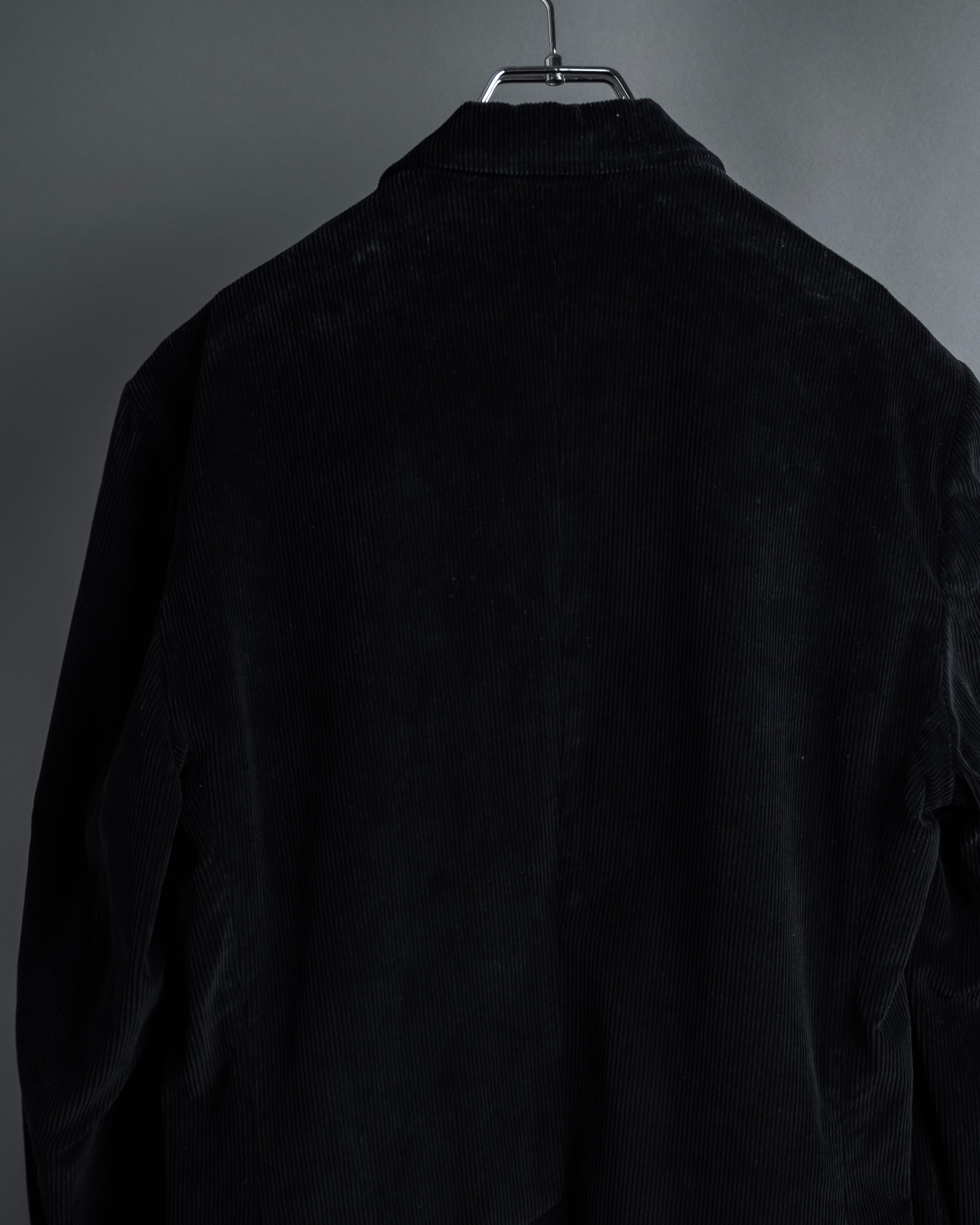 "dunhill" Classically tailored corduroy jacket