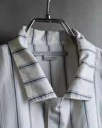 "STELLA McCARTNEY" 18SS Drag queen graphic design stripe shirt