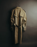 “BURBERRYS” 90’s classic cotton trench coat