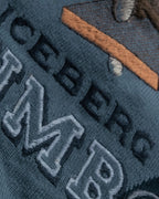 "ICEBERG" Dumbo embroidery design graphic knit pullover