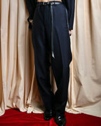 "CHRISTIAN DIOR MONSIEUR" Satin switching design tuxedo dress set up